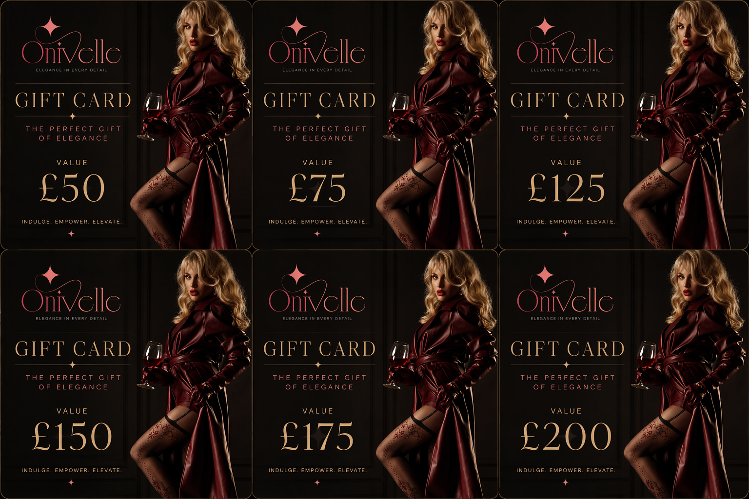 Onivelle Gift Card – The Perfect Luxury Lingerie Gift