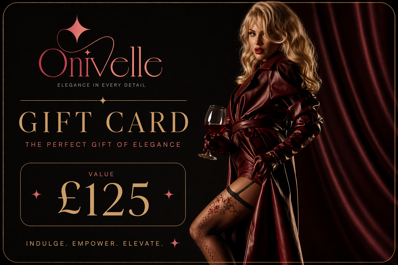 Onivelle Gift Card – The Perfect Luxury Lingerie Gift