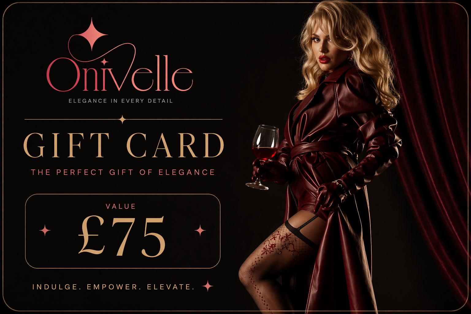 Onivelle Gift Card – The Perfect Luxury Lingerie Gift