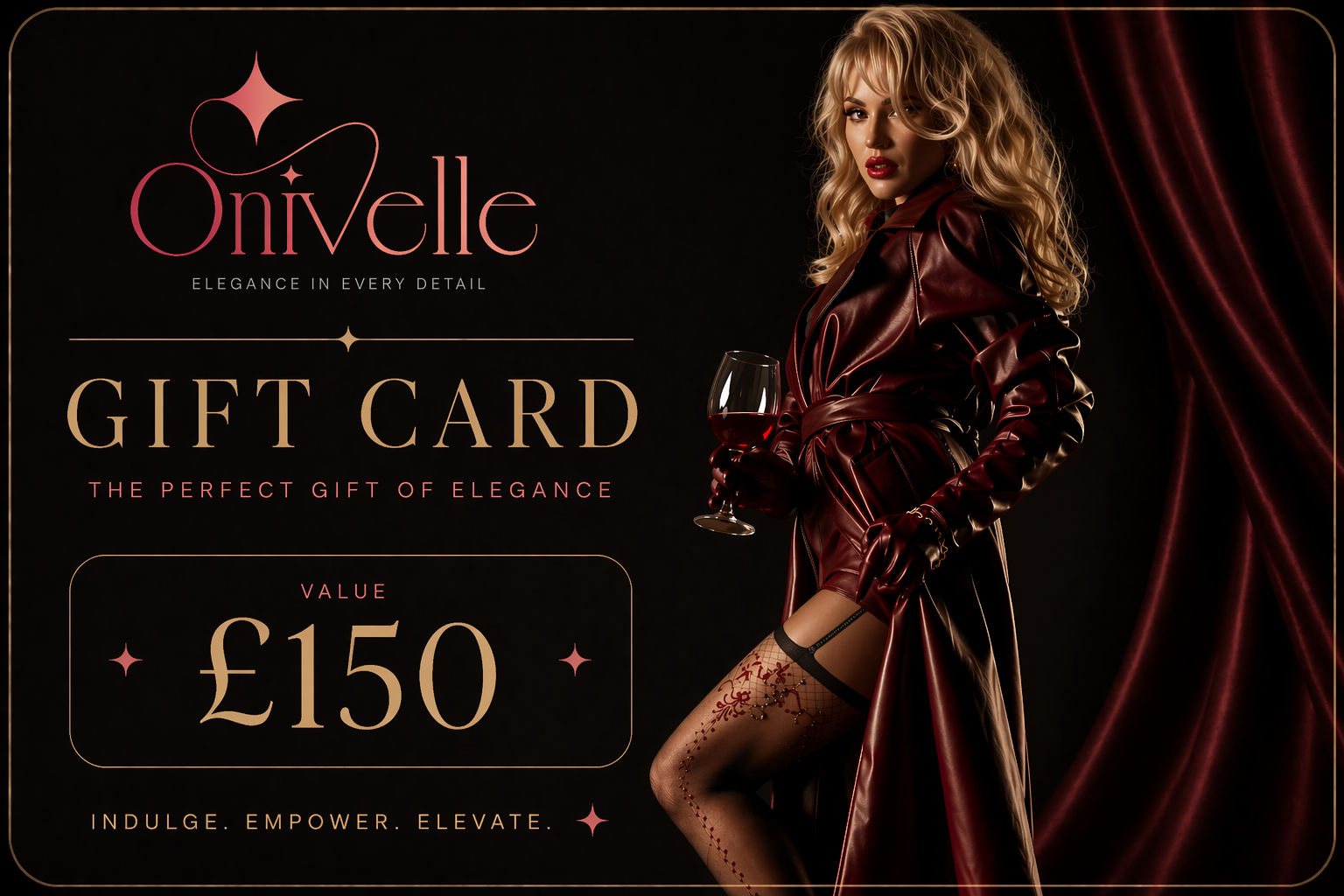 Onivelle Gift Card – The Perfect Luxury Lingerie Gift