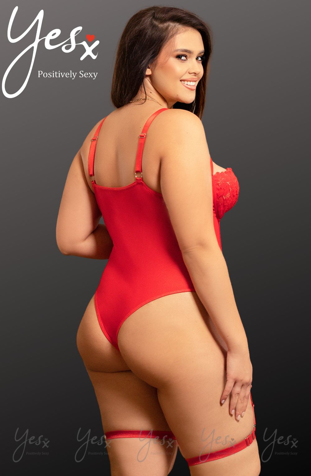 YesX YX858 Red Bodysuit